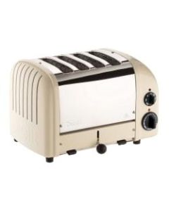 Dualit New Gen 4-Slice Extra-Wide-Slot Toaster, Cream