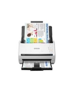 Epson DS-530 II Large Format ADF Scanner - 600 dpi Optical - 30-bit Color - 24-bit Grayscale - 35 ppm (Mono) - 35 ppm (Color) - Duplex Scanning - USB