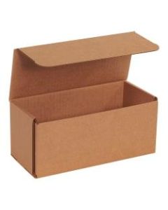Office Depot Brand Corrugated Mailers, 4inH x 4inW x 9inD, Kraft, Pack Of 50 Mailers
