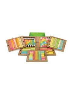 Tegu Magnetic Wooden Blocks Tints Classroom Kit, Kindergarten - Grade 6