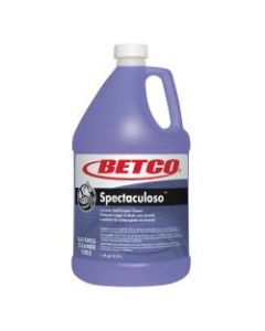 Betco Spectaculoso Lavender Multipurpose Cleaner, Floral Scent, 128 Oz Bottle, Purple, Case Of 4