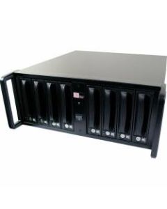 CRU RAX841-XJ 6 Gbps JBOD Rackmount Enclosure - 8 x HDD Supported - RAID Supported JBOD - 8 x Total Bays - 4U - Rack-mountable