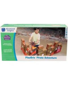 Educational Insights Pirate Adventure Stacking Blocks - Theme/Subject: Learning - Skill Learning: Creativity, Science, Balance, Gravity, Social Skills, Construction, Imagination, Vocabulary, Communication - 3-7 Year - Multi