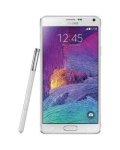 Samsung Galaxy Note 4 N910A Refurbished Cell Phone, White, PSC100018