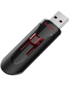 SanDisk Cruzer Glide 3.0 USB Flash Drive, 256GB, Black, SDCZ600-256G-A46