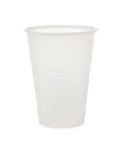 Medline Disposable Plastic Drinking Cups, 7 Oz, Translucent, 100 Cups Per Bag, Case Of 25 Bags