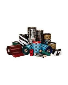 Zebra Wax Ribbon 6.14inx1476ft 2100 High Performance 1in core - Thermal Transfer - Black - 12 / Case