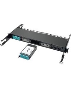 Tripp Lite 24-Fiber Patch Panel MTP/MPO to x12 LC 10Gb Breakout Cassette - 1 x MTP/MPO, 12 x LC - 13 Port(s) - 13 x RJ-11 - 12 x"
