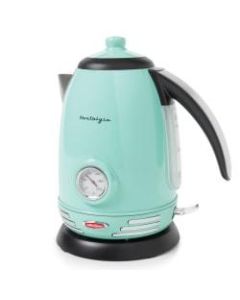 Nostalgia Electrics Retro 1.7 L Electric Water Kettle, Aqua