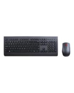 Lenovo Professional Combo - Keyboard and mouse set - wireless - 2.4 GHz - Canadian French - for IdeaPad 1 15; IdeaPad Slim 7 Pro 16; ThinkCentre M90; V14 G2 IJL; V15 G2 IJL