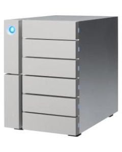 LaCie 6-Bay Desktop RAID Storage - 6 x HDD Supported - 6 x HDD Installed - 12 TB Installed HDD Capacity - Serial ATA Controller - RAID Supported 0, 1, 5, 6, 10, 50 - 6 x Total Bays - 6 x 3.5in Bay - 1 USB Port(s) - Desktop