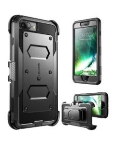 i-Blason Sport Carrying Case (Armband) Apple iPhone 8 Plus Smartphone - Black - Polycarbonate, Silicone - Armband