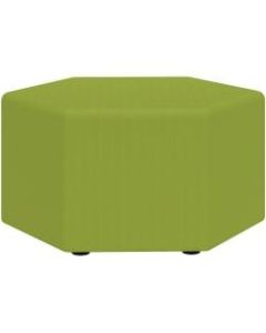 Safco Learn Vinyl Floor Seat, Hexagon, Green