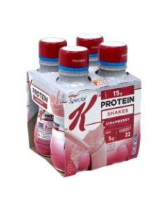 Special K Strawberry Protein Shakes, 10 Oz, Pack Of 12 Bottles