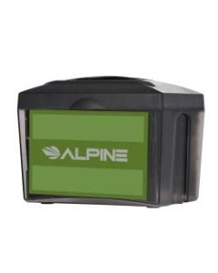 Alpine Industries Tabletop Fullfold Napkin Dispenser, 6-1/2in x 8in x 6in, Black