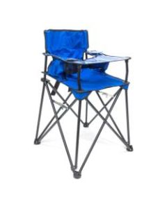Creative Outdoor Folding High Chair, Blue