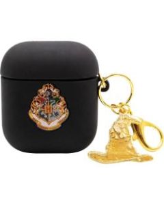 Wizarding World Carrying Case Apple AirPods - Black - Polyvinyl Chloride (PVC), Metal Ring - Harry Potter - Ring - 2.5in Height x 2in Width x 1in Depth - Harry Potter - Retail