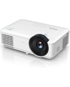 BenQ BlueCore LW720 3D Ready DLP Projector - 16:10 - White - 1280 x 800 - Ceiling, Front - 720p - 20000 Hour Normal ModeWXGA - 100,000:1 - 4000 lm - HDMI - USB - 3 Year Warranty