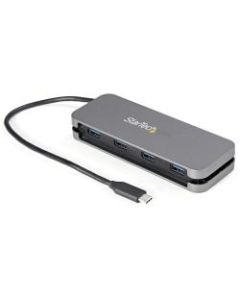 StarTech.com 4 Port USB C Hub - 4x USB-A - 5Gbps USB 3.0 Type-C Hub (USB 3.2/3.1 Gen 1) - Bus Powered