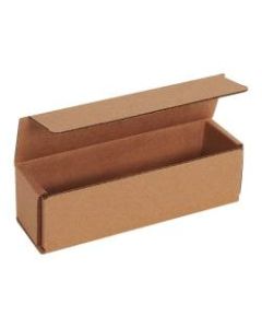 Office Depot Brand Corrugated Mailers, 2inH x 2inW x 7inD, Kraft, Pack Of 50 Mailers