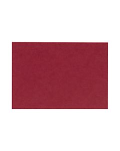 LUX Mini Flat Cards, #17, 2 9/16in x 3 9/16in, Garnet Red, Pack Of 250