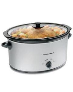 Hamilton Beach 33176 Slow Cooker - 1.75 gal - Stainless Steel