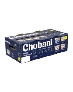 Chobani Greek Yogurt, 5.3 Oz, Assorted Flavors, Pack Of 16