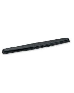 Fellowes Crystals Gel Keyboard Wrist Support Black - 0.63in x 2.31in x 18.56in Dimension - Black - Gel - 1 Pack