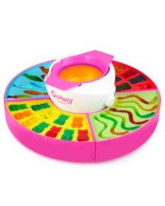 Nostalgia Electrics Electric Giant Gummy Candy Maker, Pink/White