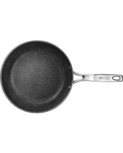 Starfrit Stainless Steel Non-Stick Fry Pan with Stainless Steel Handle (9.5-Inch) - 9.50in Diameter Frying Pan - Stainless Steel Handle, Stainless Steel Exterior - Cooking, Frying - Silver, Stainless Steel