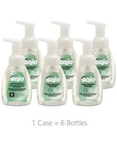 Gojo Green Certified Foam Hand Cleaner - 7.5 fl oz (221.8 mL) - Push Pump Dispenser - Hand - Clear - 6 / Carton