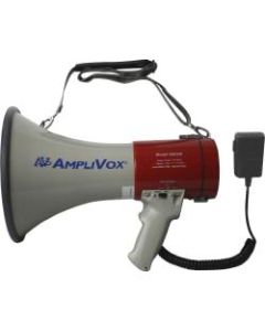 AmpliVox Mity-Meg Plus Megaphone - 25 W Amplifier - Built-in Amplifier - Battery Rechargeable - 8 Hour