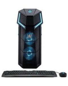 Acer Predator PO5-610 Desktop Computer - Intel Core i5 8th Gen i5-8600K Hexa-core (6 Core) 3.60 GHz - 16 GB RAM DDR4 SDRAM - 512 GB SSD - Windows 10 Home 64-bit - NVIDIA GeForce GTX 1070 8 GB - DVD-Writer - IEEE 802.11ac - 730 W