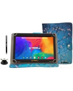 Linsay F10IPS Tablet, 10.1in Screen, 2GB Memory, 32GB Storage, Android 10, Flowers
