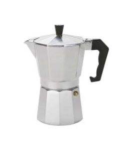 Mind Reader Stainless Steel Coffee Maker, 6 Oz, Silver