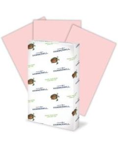 Hammermill Fore Super Premium Paper, Legal Size (8 1/2in x 14in), 20 Lb, 30% Recycled, Pink, Ream Of 500 Sheets