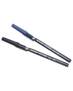 SKILCRAFT Stick Pens, Medium Point, 51% Recycled Pens, Black, Box Of 12 (AbilityOne)