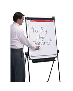 70% Recycled Self-Stick Easel Pads, 25in x 30in, Pack Of 2 (AbilityOne 7530-01-393-0104)