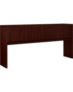 HON 10500 Series Laminate Desk Ensemble Stack-On Storage, Mahogany