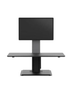 WorkPro Perform Desk Riser By Humanscale, Single Monitor, Black