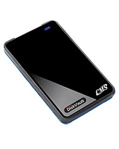 CMS Products CE-Secure DiskVault 320GB External Hard Drive, 32MB Cache, USB 3.0, Black
