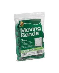 Duck Inner Circumference Moving Bands, 3/4in x 72in, Green, Set Of 3