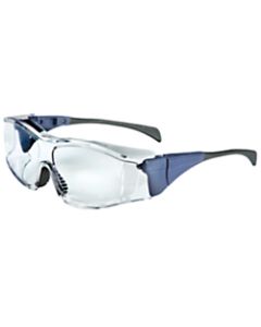 Ambient OTG Eyewear, Clear Lens, Polycarbonate, Uvextreme, Blue Frame