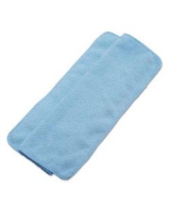 Boardwalk Lightweight Microfiber Cleaning Cloths, 16in x 16in, Blue, Pack Of 24 Cloths