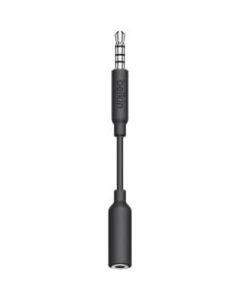 Belkin Mini Aux Extender - 2.50in Mini-phone Audio Cable for Audio Device, iPad, iPod touch, iPad Air, iPod nano, iPad Pro, Smartphone, iPhone, iPad mini - First End: 1 x Mini-phone Male Audio - Second End: 1 x Mini-phone Female Audio - Black