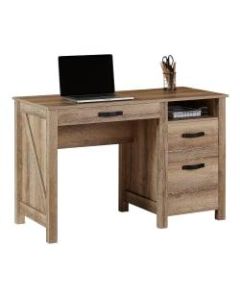 Realspace Plank 47inW Writing Desk, Coastal Oak