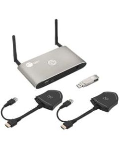SIIG Dual View Wireless Media Presentation Kit - Up to 16 Devices Wirelessly with 4K Resolution