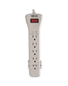 Tripp Lite 7-Outlet Surge Protector Power Strip, 15ft Cord, Gray