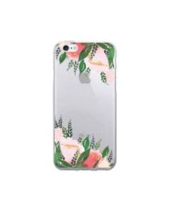 OTM Essentials Prints Series Phone Case For Apple iPhone 6/6s/7, Fern And Peonies Red And Green