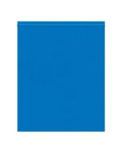 Office Depot Brand Reclosable Poly Bags, 10in x 12in, Blue, Case Of 1,000 Bags
